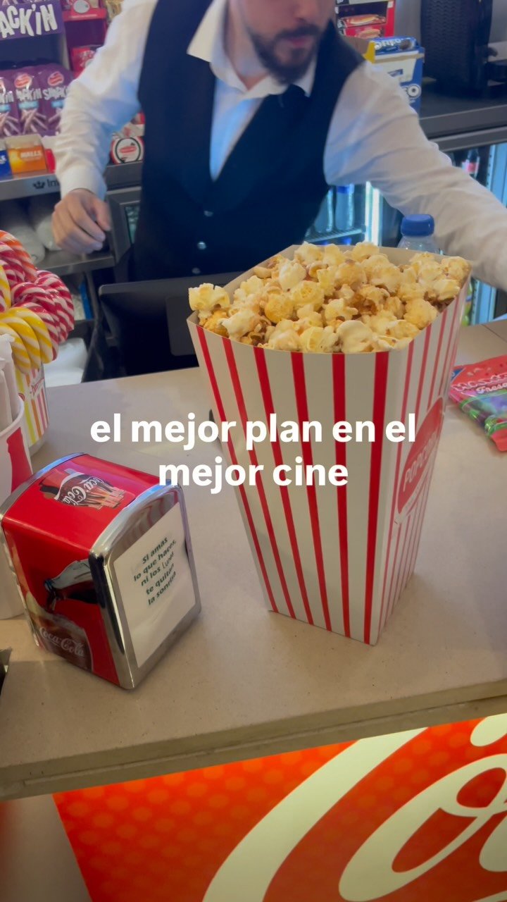 Cine de barrio en Madrid famoso por sus palomitas